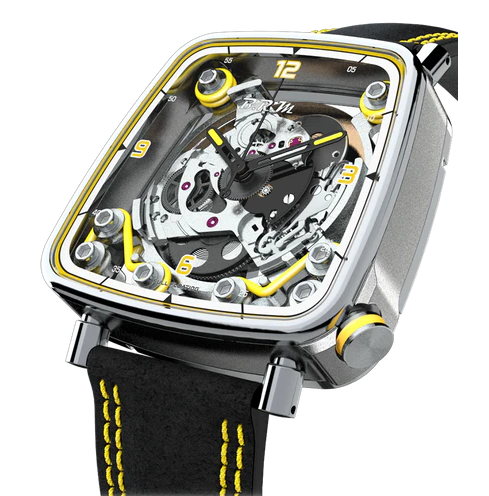 replica B.R.M. Watches FF39-40 Grey Titanium Yellow