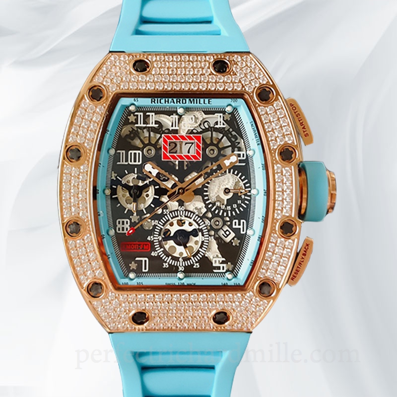 replica Richard Mille RM011 Men Mechanical Watch Rubber Band watch