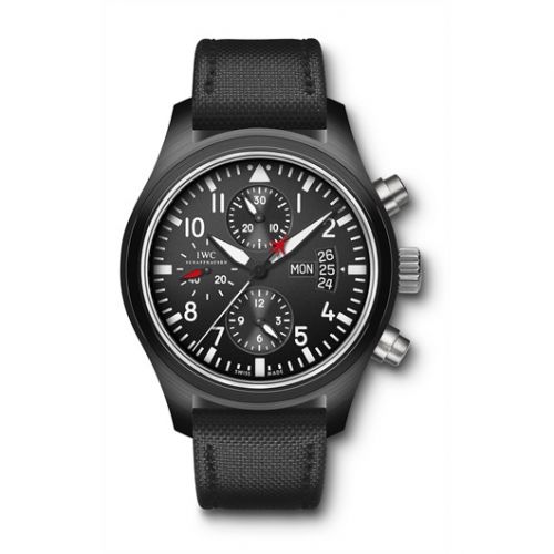 replica IWC - IW3789-01 Pilot's Watch Chrono-Automatic Edition Top Gun watch