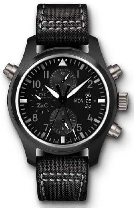 replica IWC - IW3799-03 Pilot's Watch Double Chronograph Top Gun Zegg & Cerlati watch