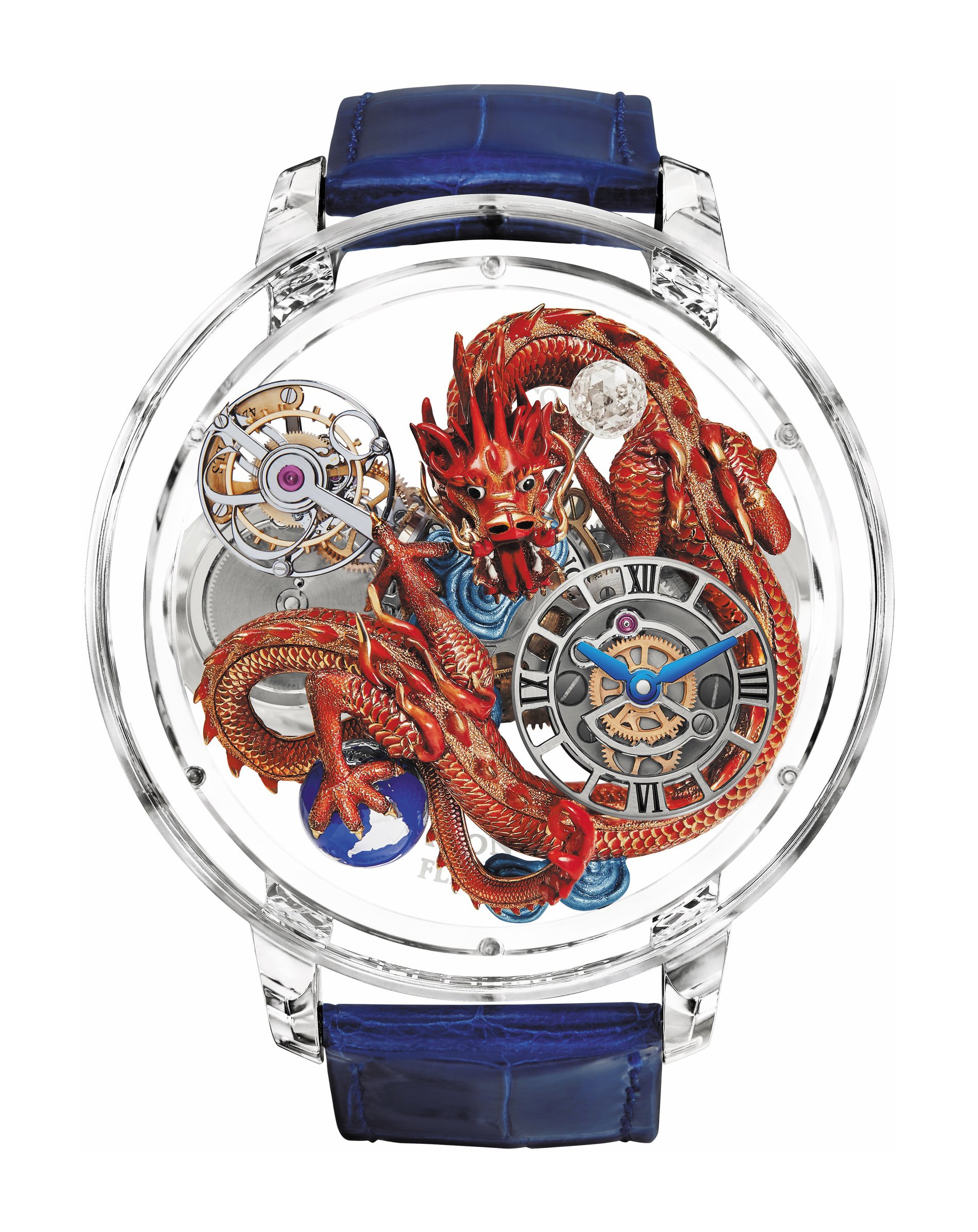 Jacob & Co Astronomia Flawless Imperial Dragon replica watch AT125.80.DR.UA.B