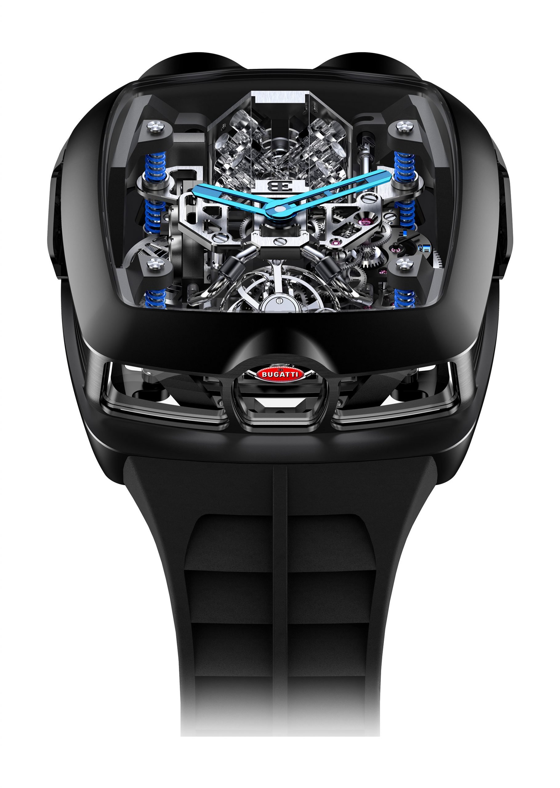 Jacob & Co Bugatti Chiron Tourbillon replica watch AF321.40.BA.AD.ABSAA