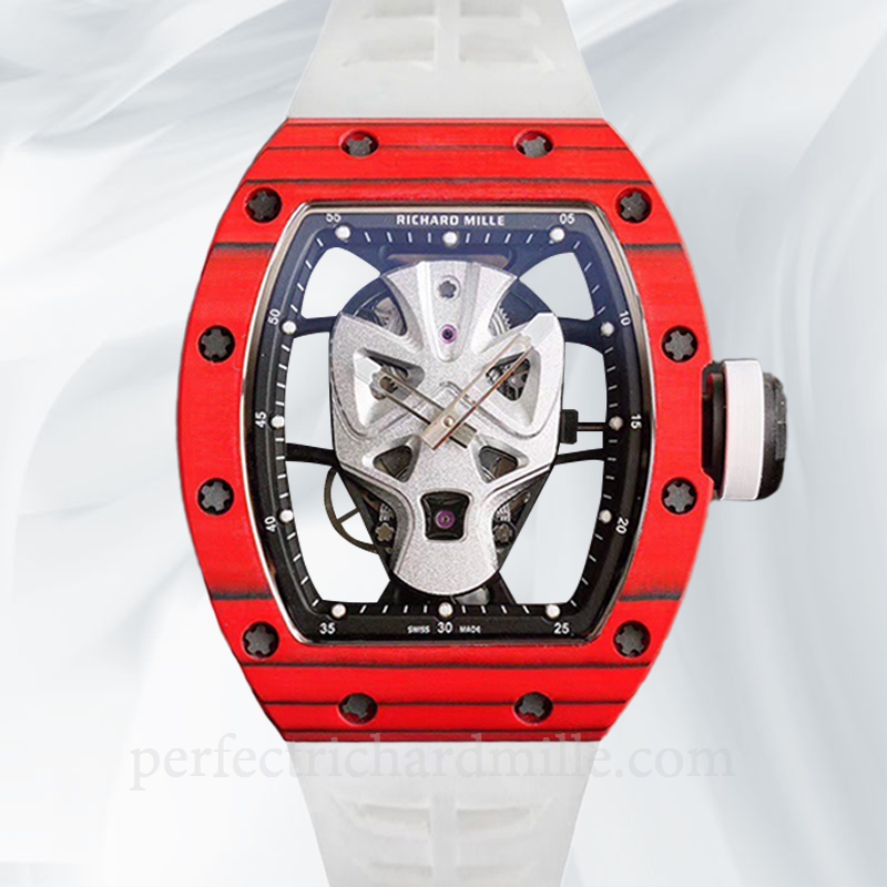 replica Richard Mille RM52-06 Men Automatic Watch Dot Rubber Band watch