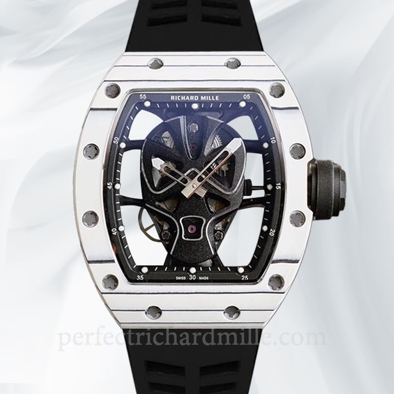 replica Richard Mille RM52-06 Men Automatic Hero Dial Rubber Band Dot watch