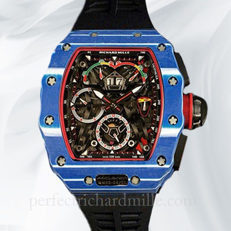 replica Richard Mille RM50-03 Mechanical Men Transparent Dial Watch