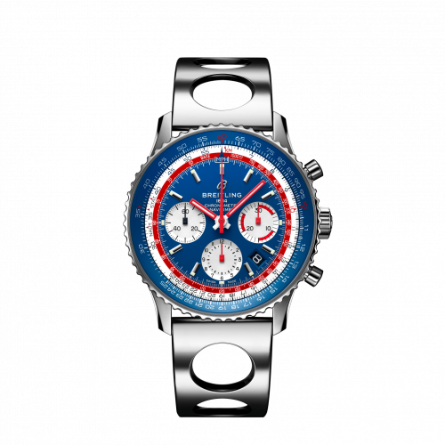 replica Breitling - AB01212B1C1A2 Navitimer 1 B01 Chronograph 43 Stainless Steel / Airline Editions Pan Am / Air Racer watch