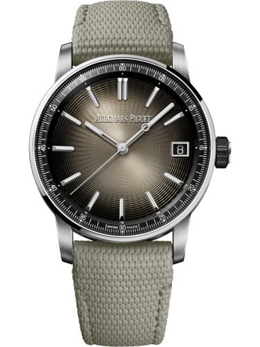 replica Audemars Piguet - 15210QT.OO.A064KB.01 CODE 11.59 Automatic Stainless Steel - Ceramic / Beige / Fabric watch