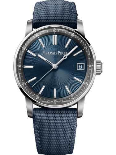 replica Audemars Piguet - 15210ST.OO.A348KB.01 CODE 11.59 Automatic Stainless Steel / Blue / Fabric watch
