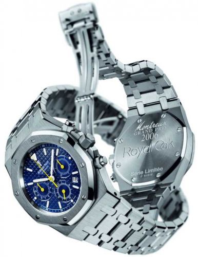 replica Audemars Piguet - 26111.ST.OO.1110.ST.01 Royal Oak 26111 Chronograph Montreux Grand Prix 2006 watch