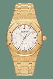 replica Audemars Piguet - 14790BA.OO.0789BA.02 Royal Oak 14790 Date Yellow Gold / White watch