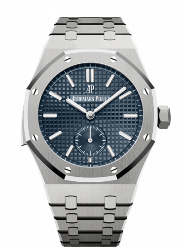 replica Audemars Piguet - 26591TI.OO.1252TI.01 Royal Oak Repeater Supersonnerie Titanium / Blue / Bracelet watch