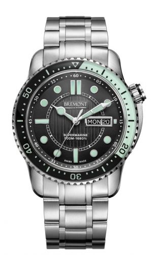 replica Bremont - S500BKGNbr Supermarine S500 Green Bracelet watch