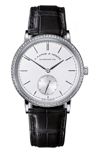 replica A. Lange & Söhne - 842.026 Saxonia Automatik White Gold / Diamond watch