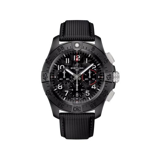 replica Breitling - SB0147101B1X1 Avenger B01 Chronograph 44 Night Mission / Black / Strap watch
