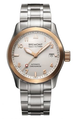 replica Bremont - Solo37RGBr Solo 37 Two Tone Bracelet watch