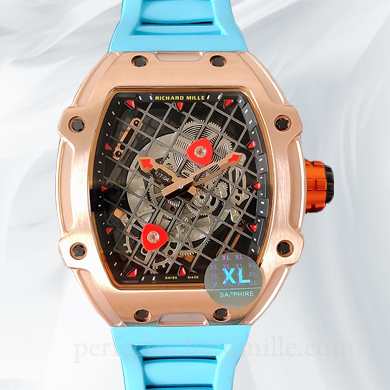 replica Richard Mille RM27-04 Mechanical Men Rubber Band Stainless Steel watch